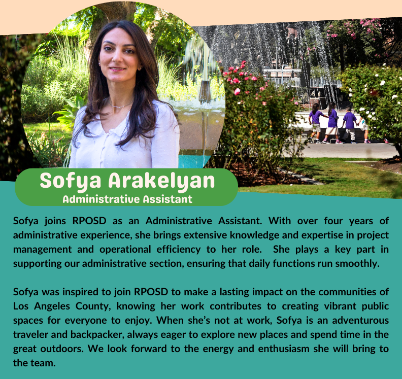 RPOSD New Staff Announcement - Sofya