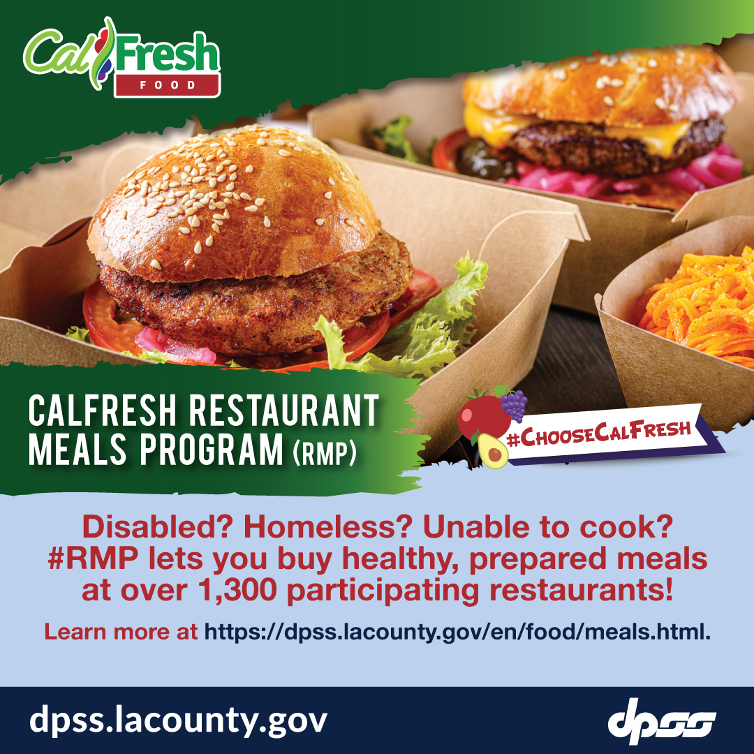 CalFresh Restaurant Meals Program