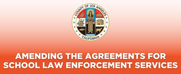 Amending the Agreements for School Law Enforcement Services