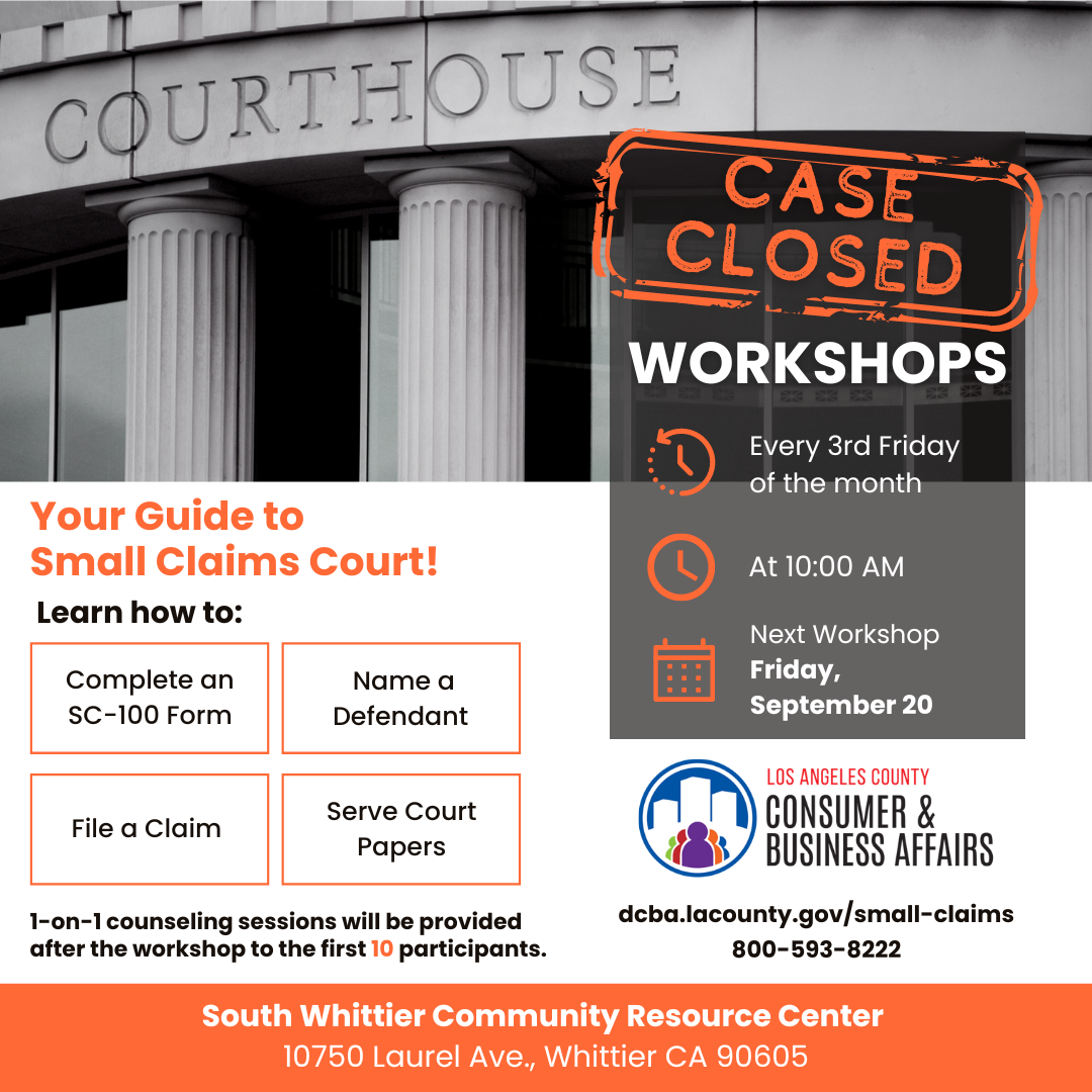 Case Closed Workshops