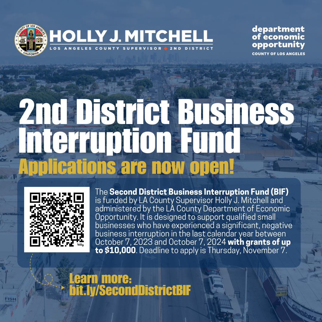 2nd District Business Interruption Fund