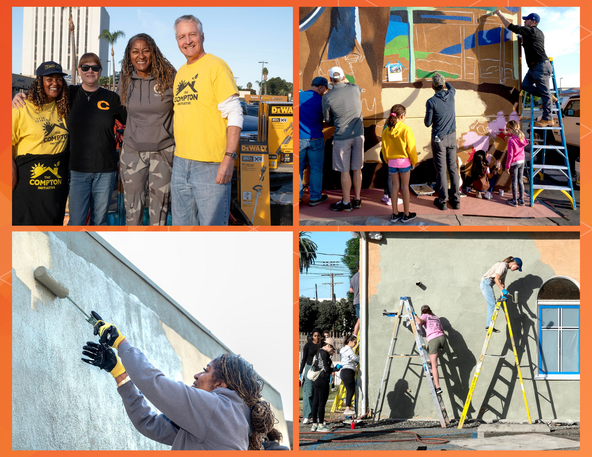 Compton Initiative Beautification Event