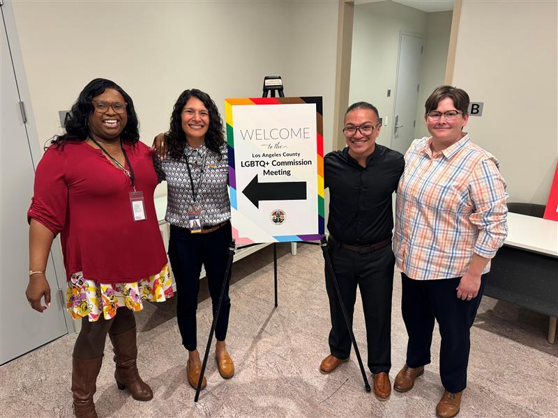 LGBTQ+ Commission Leadership photo
