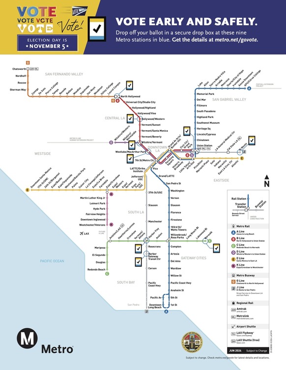 Metro Rides Election Day