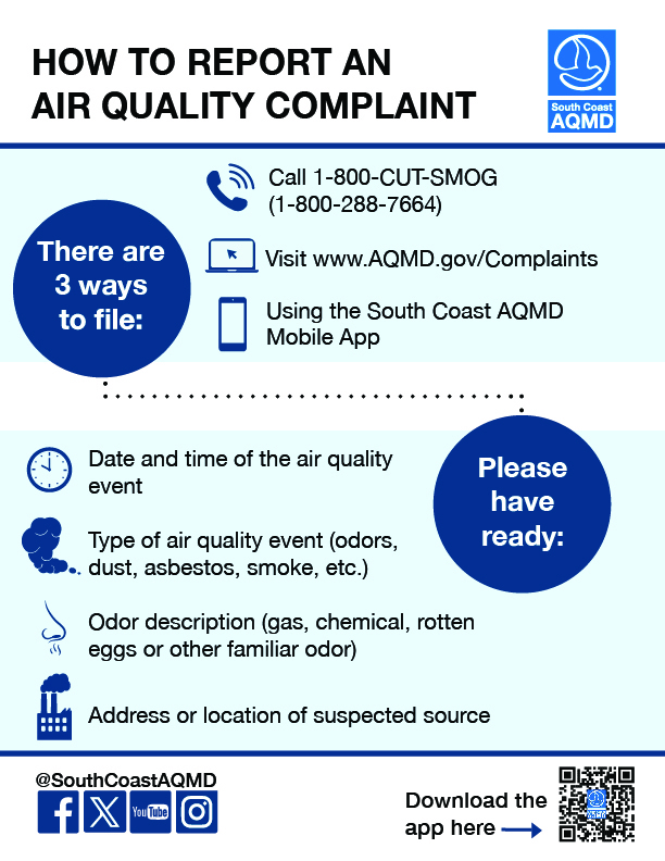 How to Report an Odor Complaint