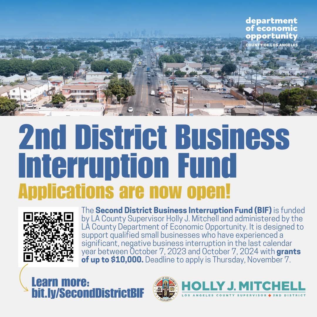 2nd District Business Interruption Fund