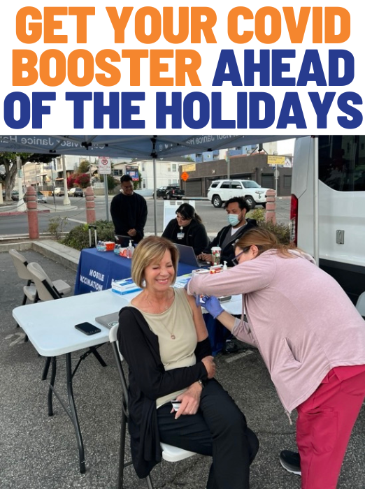Get your covid booster ahead of the holidays