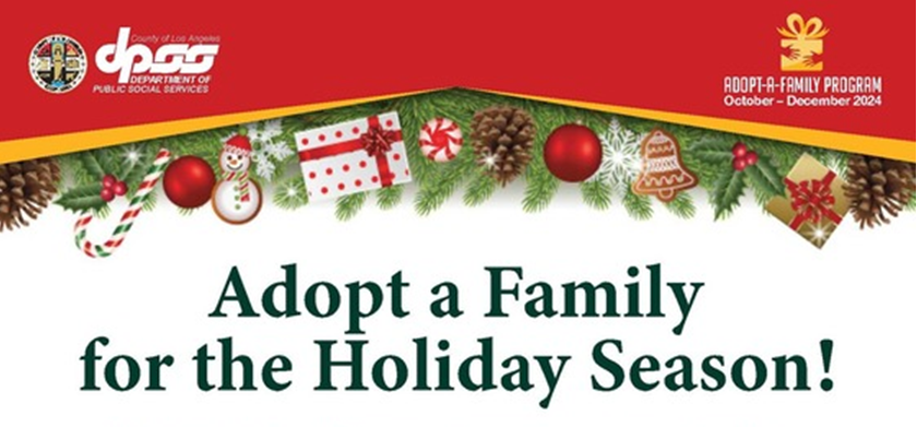 LA County Department of Public Social Services Adopt a Family 