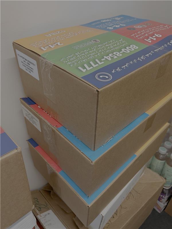 Receiving Campaign materials