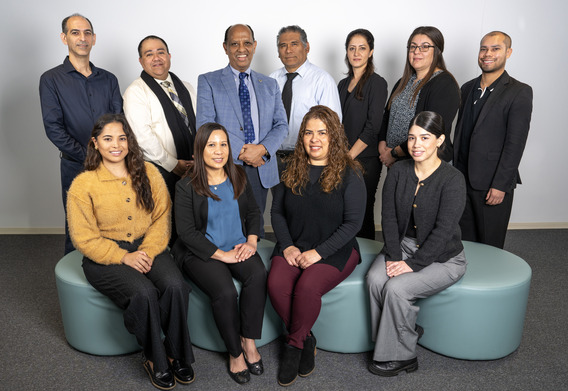 A group photo of the Home Safe Team