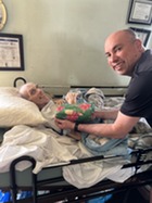 A recipient of a Project CARE gift