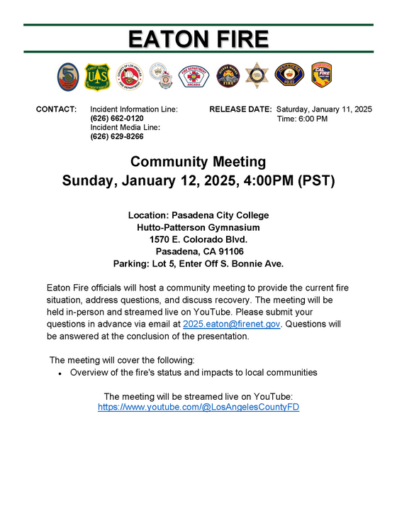 Community Meeting 