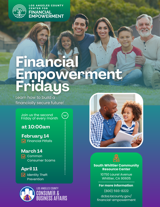 Financial Empowerment Fridays Feb 25
