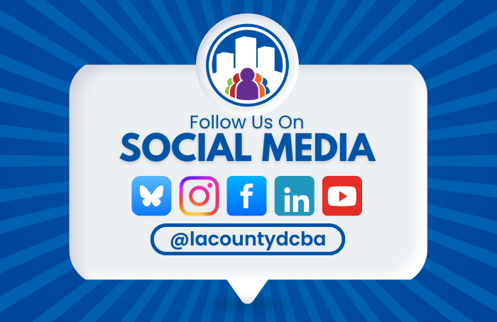follow us on social media