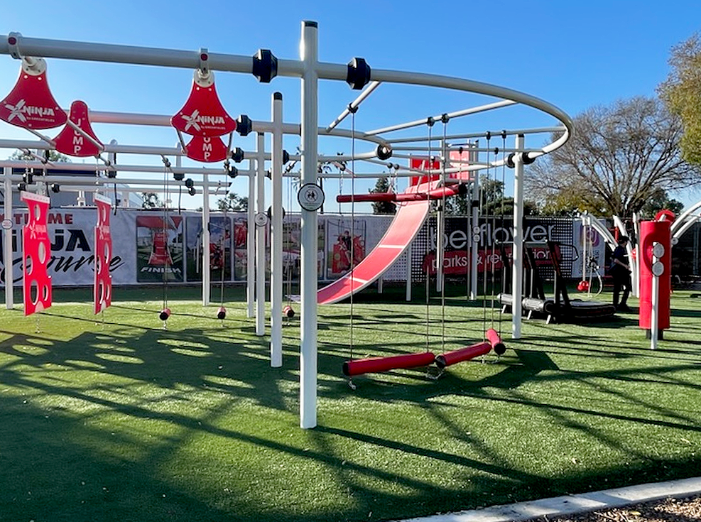 Thompson Park Ninja Course