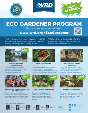 WRD Eco Gardener Program