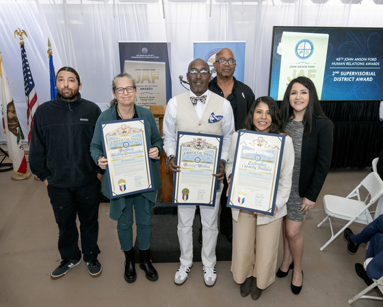 Second District 48th John Anson Ford Awardee