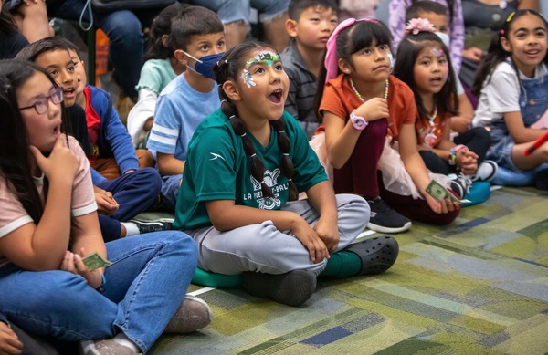 Children at Library Event