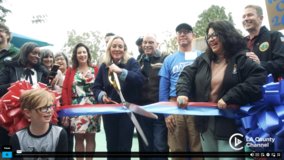 Loma Alta Park Ribbon Cutting May 2025
