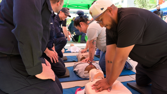 hands-only cpr training