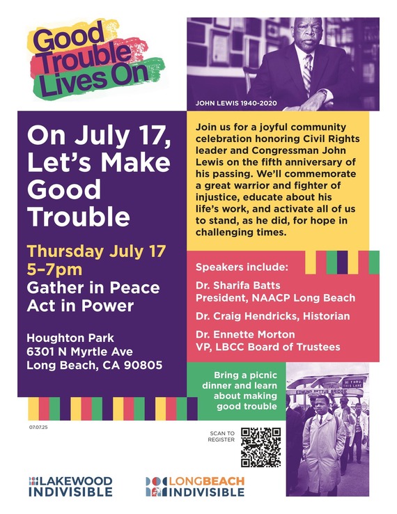 Good trouble lives on