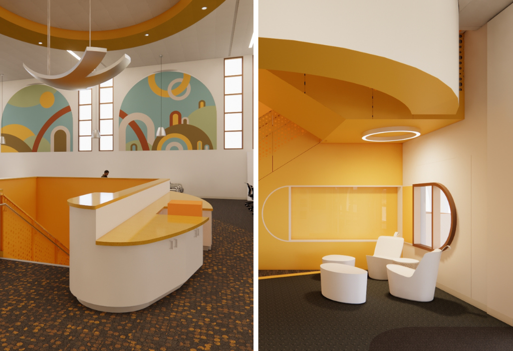 Huntington Park Library renderings