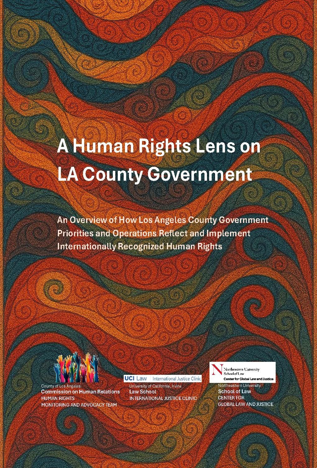 Cover of A Human Rights Lens on LA County Government Report