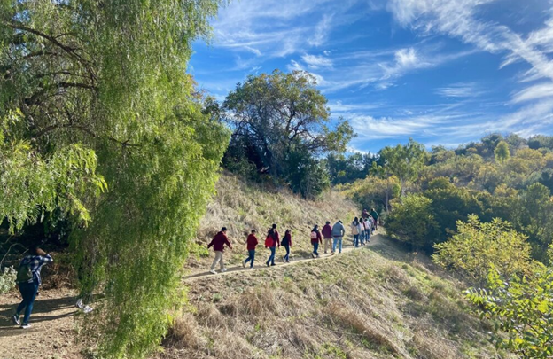 Participants on a Natural Connections excursion