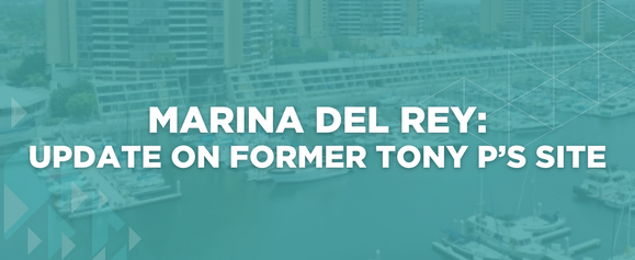 MdR: Update on Former Tony P’s Site