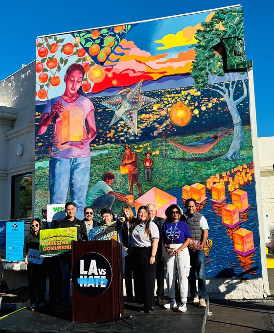 Sunset Luminaries with Community Partners