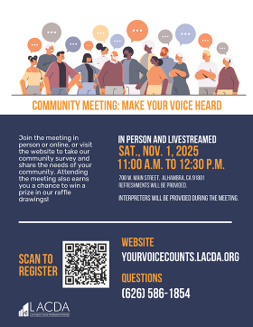 LACDA Community Meeting