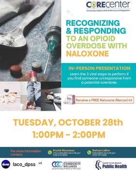 Recognizing & Responding To An Opioid Overdose With Naloxone