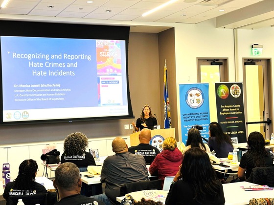 HRC Presents to communities at awareness forum on November 15