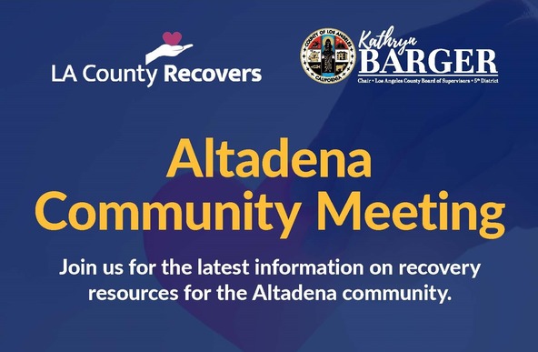 Altadena Community Meeting