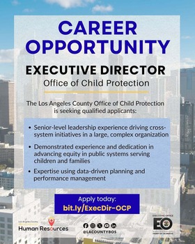 LA County Office of Child Protection:  Executive Director