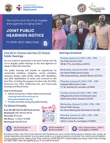 thumbnail image of a flyer announcing public hearings