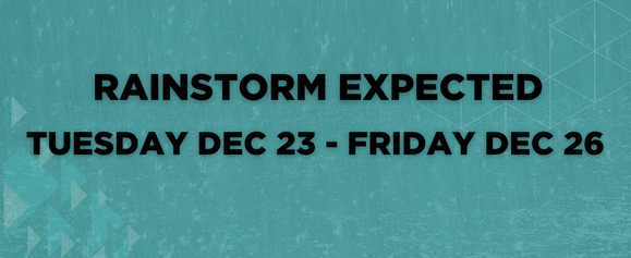 Rainstorm Expected