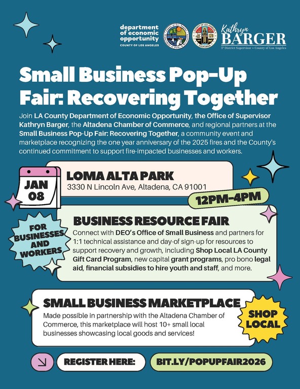 Small Business Pop-Up