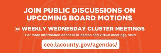 Upcoming Public Meetings