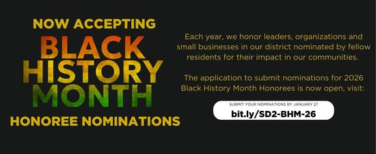Black History Month Nominations 