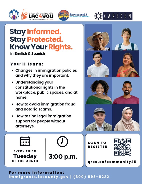 Know your rights workshops