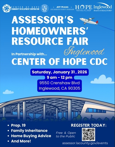 Assessor’s Homeowners’ Resource Fair