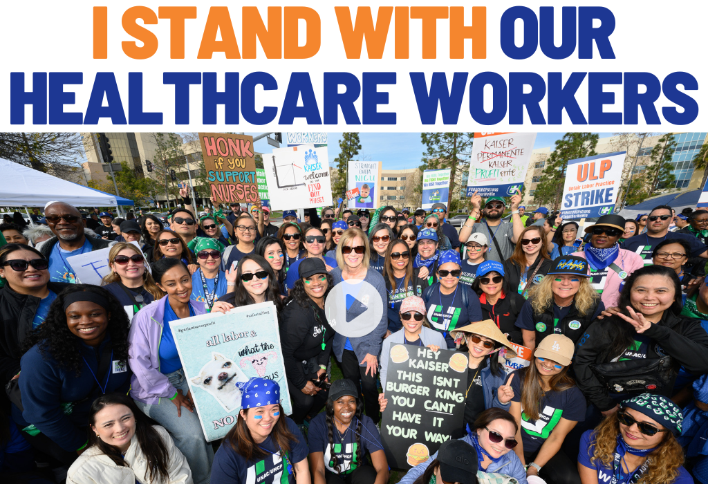 I stand with our healthcare workers