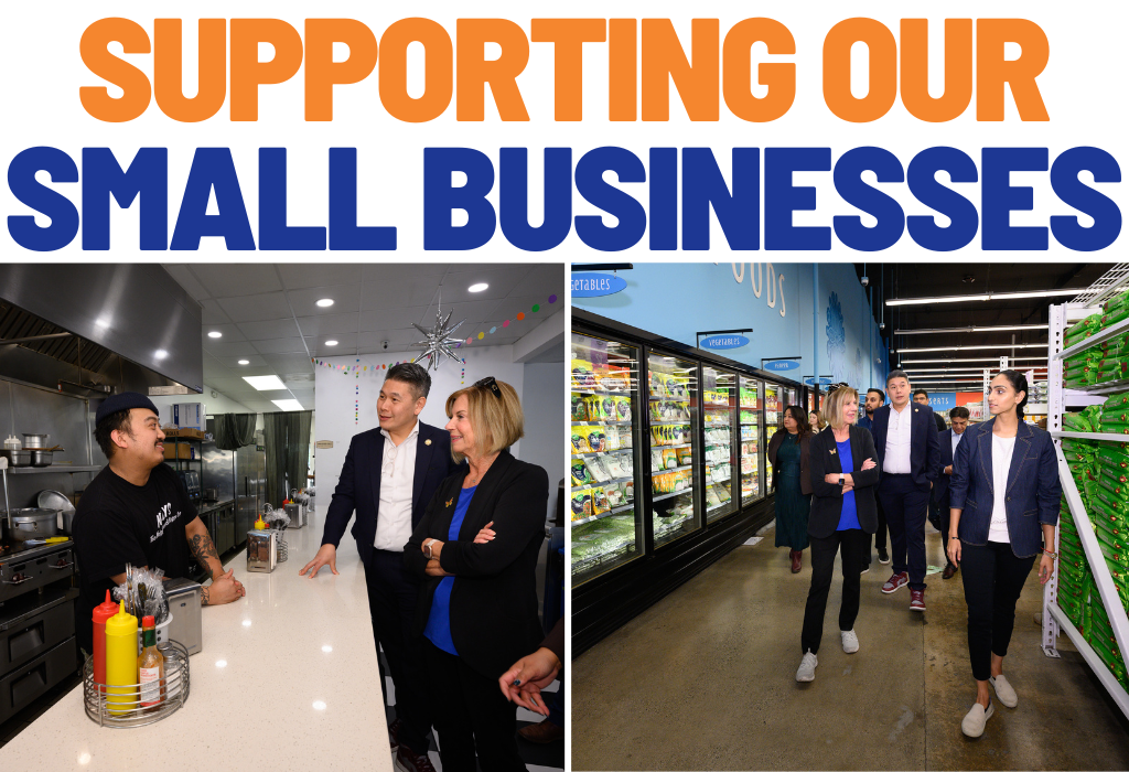 Supporting our small businesses