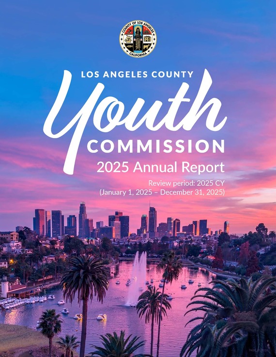 Youth Commission 2025 Annual Report Cover
