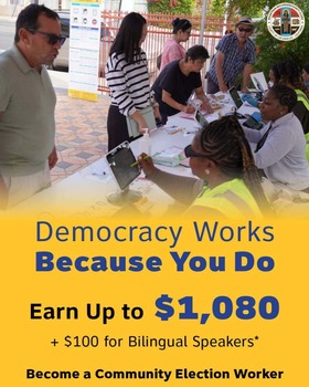 The LA County Registrar Recorder Is Looking for Community Election Workers