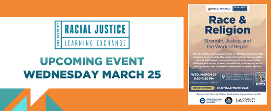 Upcoming RJLE event