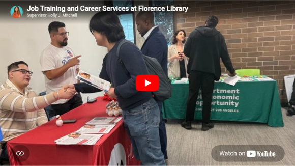 Job Training at Florence-Library