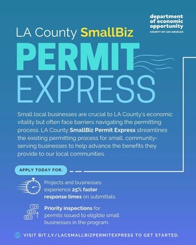 LA County SmallBiz Permit Express