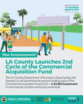 LA County Launches 2nd Cycle of the Commercial Acquisition Fund